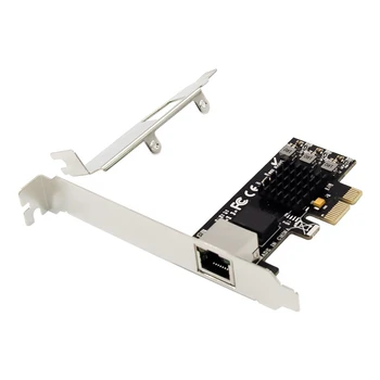 1 db PCIE X1 RTL8125 Adapter Kártya Single Port 2.5 G Réz Kábel Gigabit Ethernet LAN Hálózati Kártya