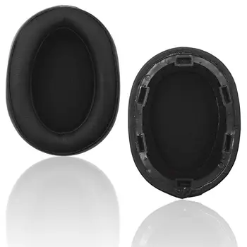 1 Pár Cserélhető Fül Pad Fekete Szivacs Fülpárna Sony MDR-100ABN WH-H900N Fejhallgató Sony Fejhallgató Pad Fejhallgató Tartozékok