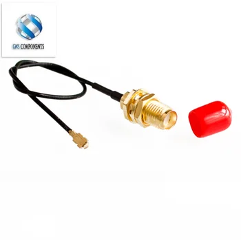 10DB/SOK Hosszabbító Kábel RF Csatlakozó RP-SMA Jack Férfi Pin ufl./ IPX IPEX Adapter 1.13 mm Pigtail Kábel