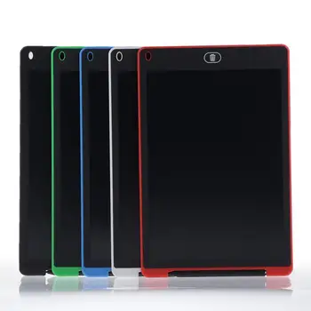 12 LCD Írás Tabletta Hordozható Gyerekek Digitális Rajz Kézírás Pad Kék
