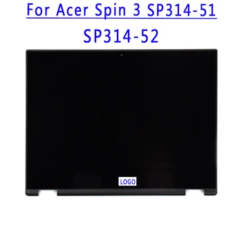 14.0 inch LCD Képernyőn Érintse meg A Közgyűlés Acer Spin 3 SP314-51 SP314-52 SP314-54 Laptop LCD Kijelző, Touch Közgyűlés