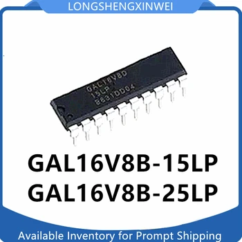 1DB GAL16V8B GAL16V8B-15LP GAL16V8B-25LP Inline DIP-20 Spot Logika Chip