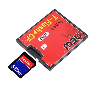 2022 Forró T-Flash CF type1 Compact Flash Memória Kártya UDMA Adapter Akár 64 gb-os Wholelsae Dropshipping Nagykereskedelmi