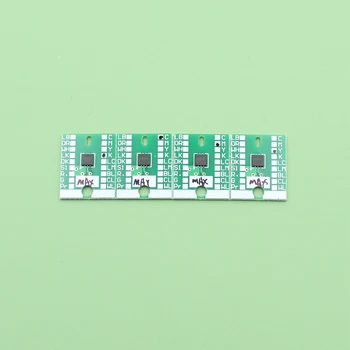 4 Színes Auto Reset Chip Eco-solvent max chipek Roland SP300 SP500 BN-20 Állandó chips