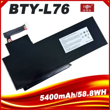 5400mAh BTY-L76 Laptop Akkumulátor MSI GS70 MS-1771 MS-1772 MS-1774 2QC-019XCN A Medion Erazer X7615 X7613