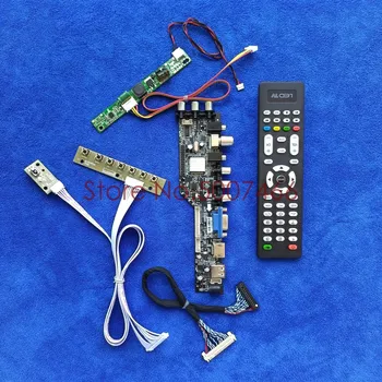 A LM230WF3-SLE1/SLF1/SLG1/SLK1/SLK3 LVDS Panel 1920*1080 VGA, USB AV TV-3663 Digitális DVB 30-Pin LCD Vezérlő Tábla Készlet