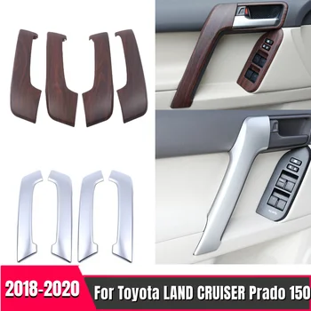 A Toyota Land Cruiser Prado fj150 Autó dekoráció, belső ajtó karfa kezelni fedezze tartozékok belső berendezés részei 2018 - 2020