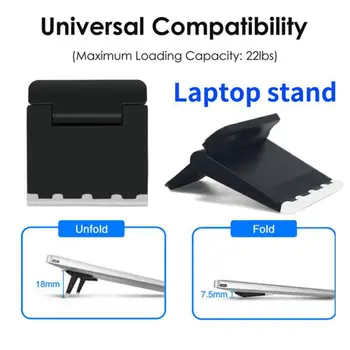 Alumínium Ötvözet Laptop Áll Notebook Állvány Tablet Tulajdonosok Notebook Számítógép Konzol Macbook Air Pro Jogosultja Tablet Tartozékok