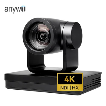 Anywii 4k videó livestream kamera élő streaming ptz broadcast kamera sdi ptz ndi hx 12x 20x stúdió műsorszóró berendezések