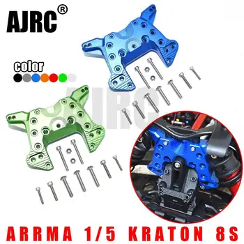 ARRMA 1/5 KRATON 8S ARA110002T1/ARA110002T2 alumínium ötvözet porózus pozícióban állítható első lengéscsillapító mount ARA320475