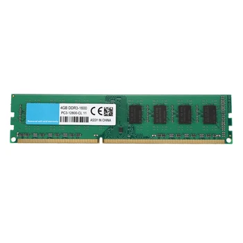 Asztali DDR3 DIMM 4 GB 1600 mhz-es RAM Memória PC3-12800 AMD Dedikált Memória, Kétoldalas Részecske 1,5 V 240Pin nem pufferelt Memória Nem