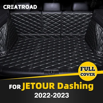 Auto Teljes Lefedettség Csomagtartóban Szőnyeg Jetour Lendületes 2022-2023 Anti-Piszkos Autó Fedezet Pad Rakomány Bélés Belső Védő Kiegészítők