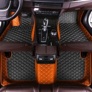 Autó szőnyeg AUDI A7 2012 2013 2014 2015 2016 2017 2018 Egyéni auto láb Párna autó szőnyeg fedél modell szerint