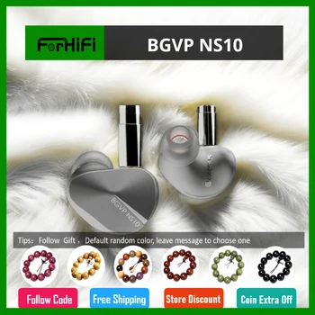 BGVP NS10 Fejhallgató 8BA+2DD Hibrid Meghajtó Egység A Fül Vezetékes Fülbe HIFI Monitor Fülhallgató, 3-az-1-Cserélhető MMCX Csatlakozó Kábel