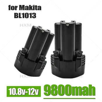 BL1013 10,8 V-os 9800mah Li - Ion Újratölthető Akkumulátor Csere Makita Szerszámok BL1014 TD090D DF030D DF330D MUS052D