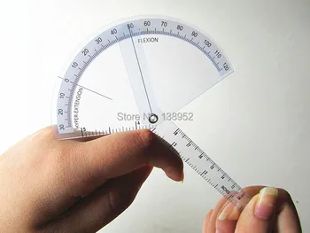 Csepp szállítási Ujját, Goniométer ujját uralkodó ujját mérés orvosi szögmérő, 5db/sok