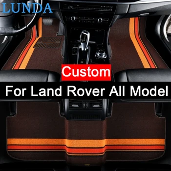 Egyedi Autós Szőnyeg A Land Rover Discovery 3 4 5 Range Rover Evoque Sport Csúszásmentes Padló Hüvelyek Szőnyeg Auto Tartozékok