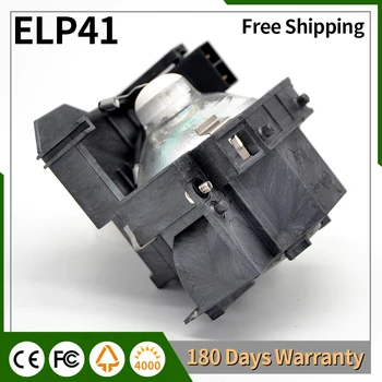 ELPLP41 V13H010L41 Csere Projektor Lámpa Epson EB-S5 S6 S6+S52 S62 X5 X6 X52 X62 EX30 EX50 TW420 W6 77C EMP-H283A izzó