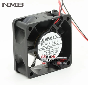 Eredeti NMB 2410ML-04W-B10 6025 6CM 12V 0.10 kettős golyóscsapágy csendes ventilátor
