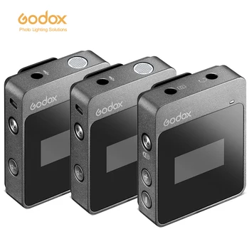Godox MoveLink M1 M2 2,4 GHz-es Vezeték nélküli Csiptetős Mikrofon DSLR Kamerák Rögzítők, Okostelefonok, Táblagépek a YouTube-on