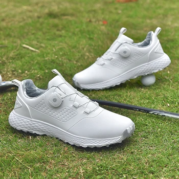 Golf Cipő a Férfiak, mind a Nők Könnyű Luxus Golf Cipők a Kültéri Fitness Golf Cipő Férfi Csúszásmentes Sport Cipő