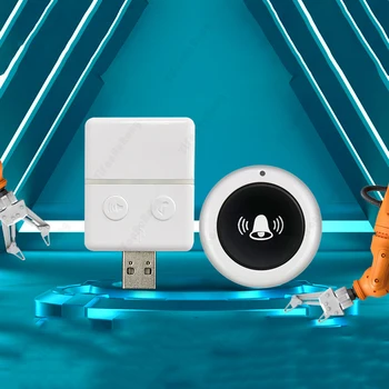 Haza Üdv Csengő 30 Zenék Smart USB Csengő Ki az Ajtót Este Vezeték nélküli Csengő Vevő Ágy Érdekel, Hívd be Sehol