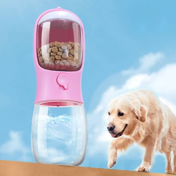 Hordozható Pet Supplies Csésze Víz Ivóvíz Kísérő Kupa Portable Pet Víz Élelmiszer-Kupa Utazási Szabadtéri Vízforraló Multi-function