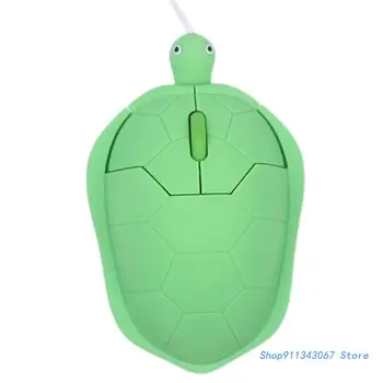 Hordozható Állat a Teknős, Vezetékes Egér, USB Vezetékes, 1200 a Teknős Alakú Csepp szállítás