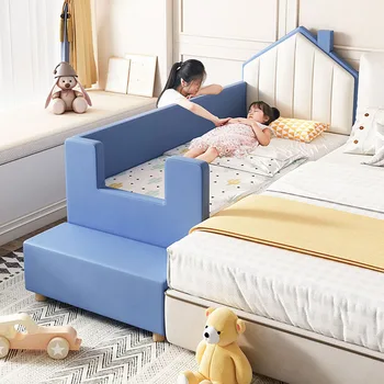 Japán Gyermek Ágy Egyetlen Luxus Biztonsági Hálószoba Gyerekek Ágyban Korlát Modern Muebles Para El Dormitorio Hálószoba Bútor