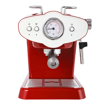 Kávéfőző Eszpresszó kávéfőző, Elektromos Kávédaráló Kis Háztartási Félautomata kávéfőző CRM3017 1100W