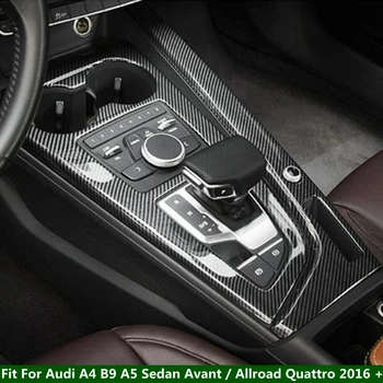 Központi Sebességváltási Doboz / Víz Pohártartó Dekor Panel Fedél Berendezés Alkalmas Audi A4 B9 A5 Sedan Avant / Allroad Quattro 2016 - 2020