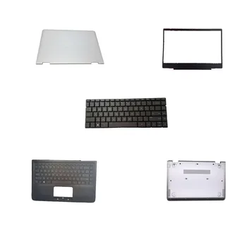 Laptop Billentyűzet Felső Esetben Felső Hátsó LCD-Fedél Alsó Esetben a Shell A HP ENVY 15 M-BP 15m-bp100 x360 Fekete MINKET