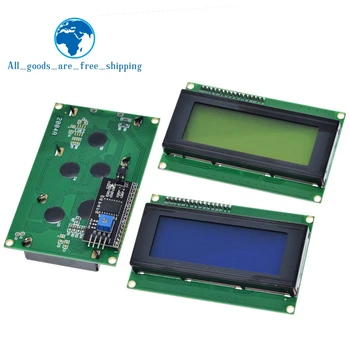 LCD2004+I2C 2004 20x4 2004A Kék/Zöld képernyő HD44780 Karakteres LCD /w IIC/I2C Soros Interfész Adapter Modul Az Arduino
