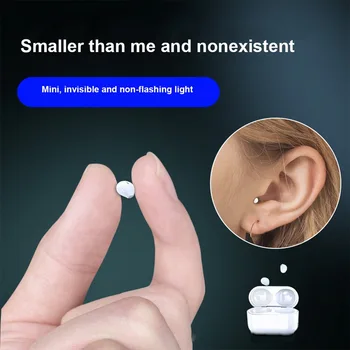 Láthatatlan Fülhallgató, Mini Fejhallgató Bluetooth TWS Vezeték nélküli Kapcsolatot Játék NFC Félig In-Ear Fülhallgató zajcsökkentés Sport Fülhallgató