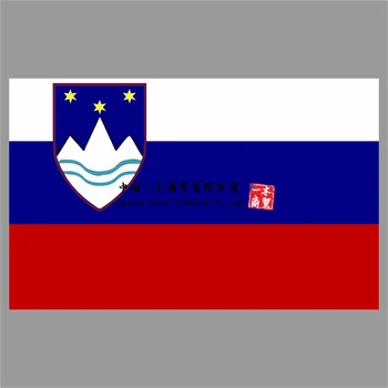 Nemzeti zászlók minden országban a világon Európai nemzeti zászló Matrica szlovénia zászló matrica Alkalmas Motorkerékpárok Ablak