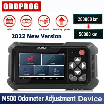 OBDPROG Autó Klaszter Kalibráló Eszközök OBD2 Diagnosztizálni Olaj Visszaállítás Eszköz Alkalmazkodási Eszköz Kód Olvasó Szkenner Autóipari