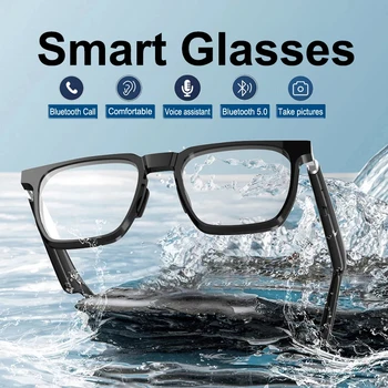 Okos Szemüveg, Vezeték nélküli Bluetooth-Zene Audio Szemüveg Smart Anti-Kék Fény HD Fejhallgató Hívás Zene Szemüveg Bluetooth Headset