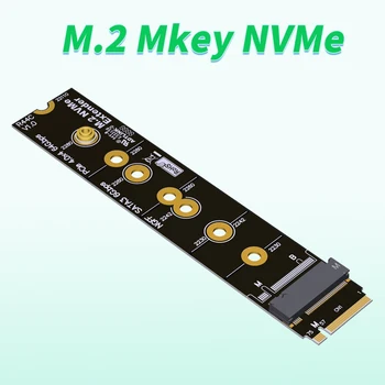 R44C M. 2 M-key NVMe SSD Adapter Kiterjesztését Teszt Kártya Foglalat Védelem bővítőkártya Extender Támogatja a PCI-e 4.0 X4 32Gbps SATA3