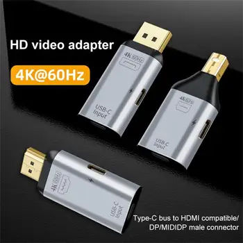 RYRA 4K OTG C-Típusú HDMI-kompatibilis/VGA/DP/RJ45/Mini DP Átalakító Kábel Usb-C Típusú MacBook Huawei Szuper 11 USB-C Adapter
