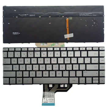 Spanyol SP Latin LA laptop billentyűzet HP Spectre 13-AC 13-ac000 13t-ac000 13-ac0xx 13-ac023dx 13-ac033dx 13-ac063dx háttérvilágítású