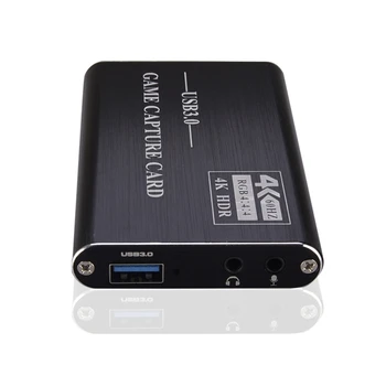 T5EE 4K Videó-digitalizáló Kártya USB3.0 Játék Készülék 1080P 60FPS 4Kp60 Élő Streaming Felvevő