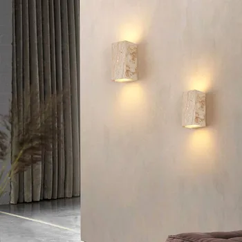 Téglatest Kő LED Fali Lámpa 3000K Nappaliban, Hálószobában, Lépcsőn, Folyosón, Folyosóról Kreatív Lámpatestek Dropshipping