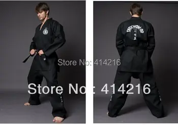 unisex új Felnőtt t taekwondo illik teljes hímzés kung fu egyenruhát unisex ingyenes szállítás