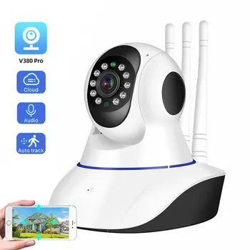 V380 Pro Mini Kamera Wifi Baba Monitor éjjellátó IP Kamera Smart Home Security Protection Kamera, Wi Fi Interieur Sans Fil