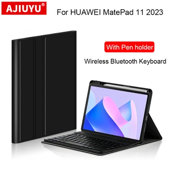 Vezeték nélküli Bluetooth Billentyűzet Egér Esetében HUAWEI MatePad 11 2023 11 Inch DBR-W00 DBR-W10 Tabletta Esetekben védőburkolat Shell