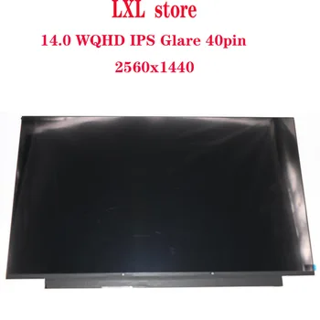 X1 Carbon 6 Gen LCD képernyő 2018 Thinkpad 20KH 20KG LCD panel 14.0 WQHD IPS Vakító 40pin FRU 00NY679 01YU646 00NY680 100% - OS az OK gombra