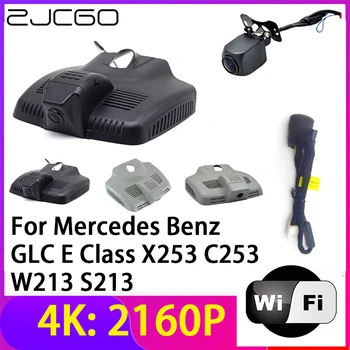 ZJCGO 4K 2160P Kamera DVR Kamera 2 Lencse Készülék Wifi éjjellátó Mercedes Benz GLC E Osztály X253 C253 W213 S213