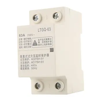 Állítható Automatikus Újra Át Feszültségre Feszültség Alatt Védelmi Relé 2P63A mini circuit breaker