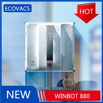 ÚJ 2020 Ecovacs Winbot 880 Ablak Tisztító Robot Automatikus Intelligens Háztartási Elektromos Lelet Ablak Porszívó