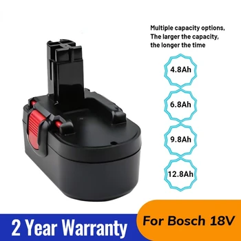 új, eredeti A Bosch 18V 12.8 Á BAT025 Újratölthető Akkumulátor Ni-CD Power Tools Volta A Fúrógép GSB 18 VE-2, PSR 18VE, BAT026